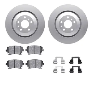 R1 Concepts WDUH1-73127 Carbon Series Brake Rotors W/ 5000 Oep Brake Pads & Hdw